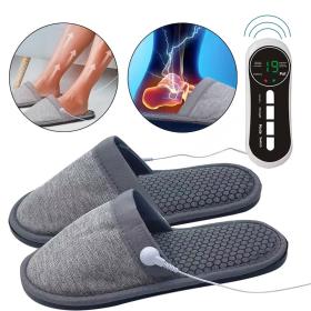Pantoufles de massage USB pour thérapie électrique à impulsions