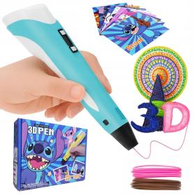 Stylo 3D Graffiti pour Enfants avec Recharges de Filament – قلم رسم ثلاثي الأبعاد للأطفال