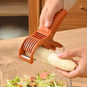 Coupe fruits et légumes en acier inoxydable multifonction facile à utiliser – قطاعة خضر وفواكه يدوية