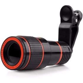 Objectif de Caméra Universel Clip-on pour Smartphone avec Zoom 14x – عدسة كاميرا هاتف الذكي