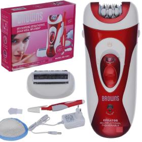 Épilateur Féminin 3-en-1 de BROWNS – ماكينة حلاقة نسائية